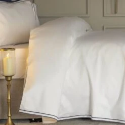 Savoy Navy Duvet Set - Multiple Sizes 12 Savoy Navy Duvet Set - Multiple Sizes -Taskers Sale Shop Savoy Navy Duvet Set 4