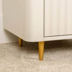 Sicily 5 Draw Tall Chest - Off-White -Taskers Sale Shop Sicily 5 Draw Tall Chest Off White 1