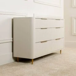 Sicily 6 Drawer Wide Chest - Off-White 15 Sicily 6 Drawer Wide Chest - Off-White -Taskers Sale Shop Sicily 6 Draw Wide Chest 3