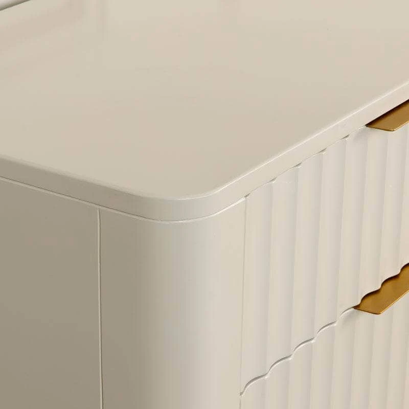 Sicily 6 Drawer Wide Chest - Off-White 8 Sicily 6 Drawer Wide Chest - Off-White - Image 6