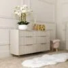 Sicily 6 Drawer Wide Chest - Off-White