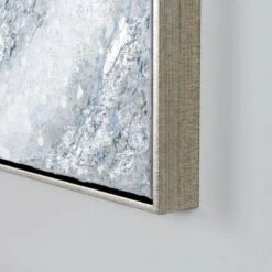 Silver Spiral Framed Canvas -Taskers Sale Shop Silver Spiral Framed Canvas 2