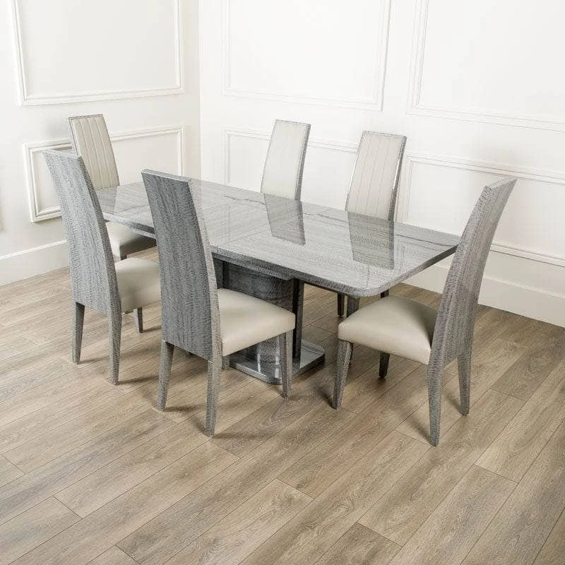 Sorrento Table & 6 Chairs 4 Sorrento Table & 6 Chairs - Image 2