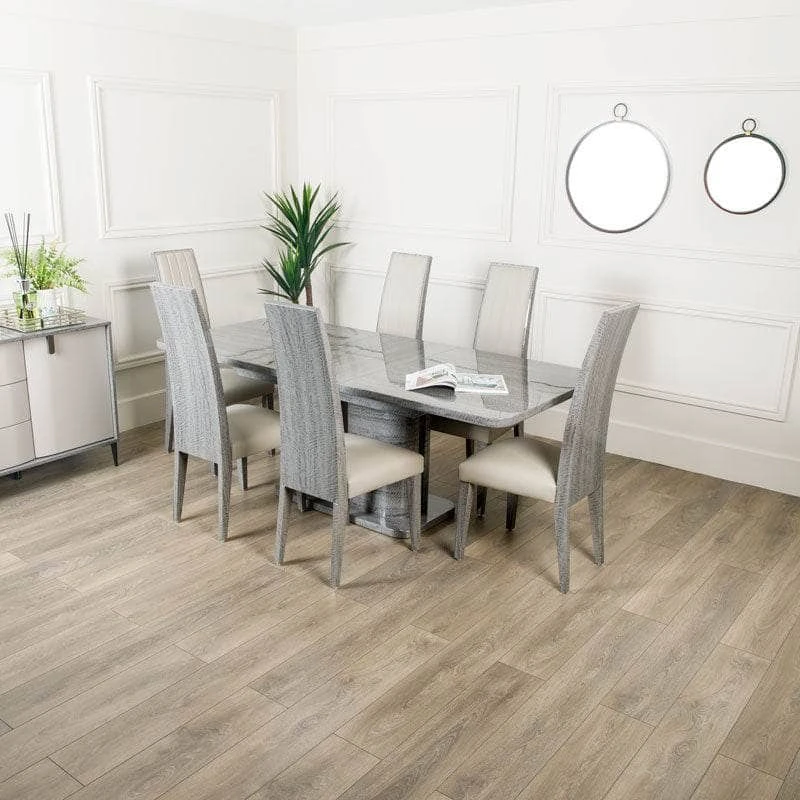 Sorrento Table & 6 Chairs 3 Sorrento Table & 6 Chairs