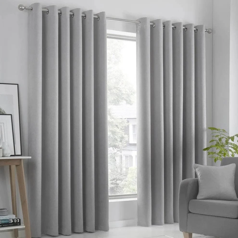 Fusion Strata Curtains - Silver 3 Fusion Strata Curtains - Silver