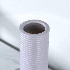 Striped Grey Matte Paint Vase - 17 X 33cm -Taskers Sale Shop Striped Grey Matte Paint Vase 17 x 33cm 1