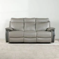 Tivoli 3 Seat Reclining Sofa - Grey 14 Tivoli 3 Seat Reclining Sofa - Grey -Taskers Sale Shop Tivoli 3 Seat Reclining Sofa