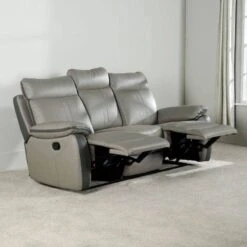 Tivoli 3 Seat Reclining Sofa - Grey 16 Tivoli 3 Seat Reclining Sofa - Grey -Taskers Sale Shop Tivoli 3 Seat Reclining Sofa 2