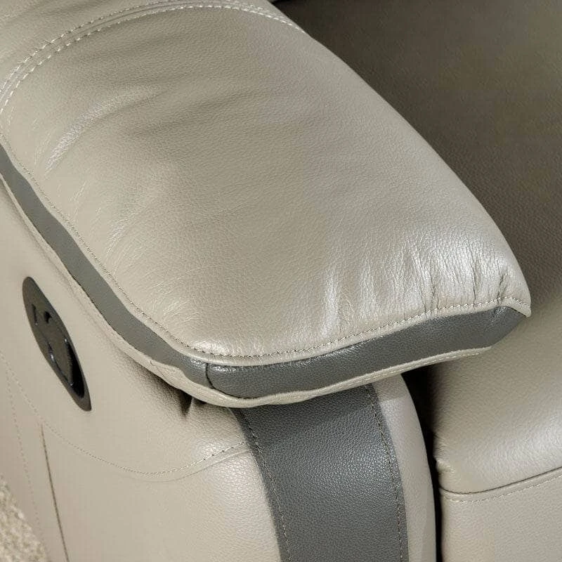 Tivoli 3 Seat Reclining Sofa - Grey 9 Tivoli 3 Seat Reclining Sofa - Grey - Image 7