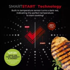 Tower Smart Start Classic 26cm Grill Pan -Taskers Sale Shop Tower Smart Start Classic 26cm Grill Pan 3