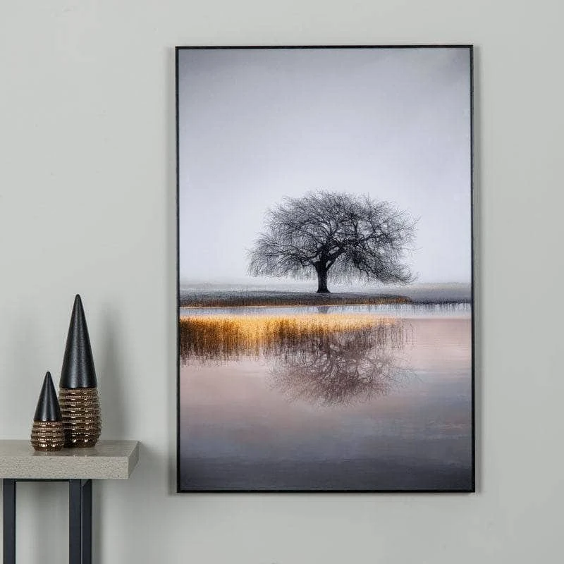 Reflective Tree Framed Picture 3 Reflective Tree Framed Picture