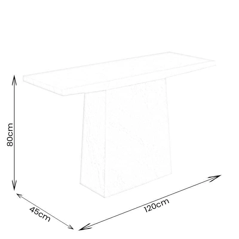 Troy Console Table - Taupe 7 Troy Console Table - Taupe - Image 5