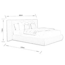 Teddy Boucle King Size Bedframe - Light Grey -Taskers Sale Shop Untitled 1 2 af7d865c bde8 4c92 86d8 7aae771109cb