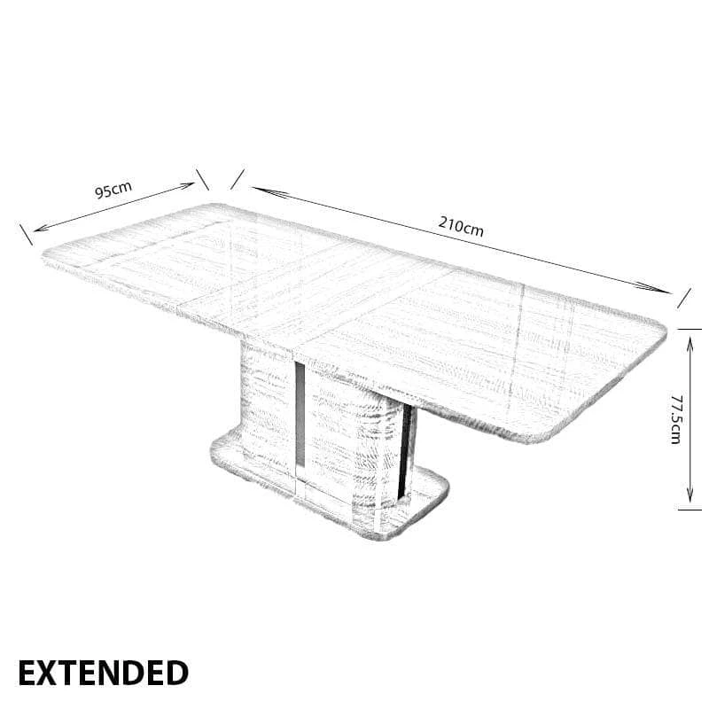 Sorrento Table & 6 Chairs 18 Sorrento Table & 6 Chairs - Image 16