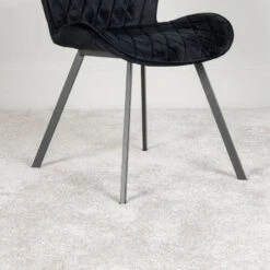 Vancouver Black Chair -Taskers Sale Shop Vancouver Dining Chair Black 1