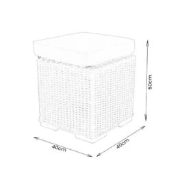 Veloce Lounge Corner Garden Set -Taskers Sale Shop Veloce Stool Dimensions