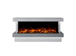Bespoke Fireplaces Verona Marble 1500 X Suite 29 Bespoke Fireplaces Verona Marble 1500 X Suite -Taskers Sale Shop Verona 1500 Polar White and Italian Grey