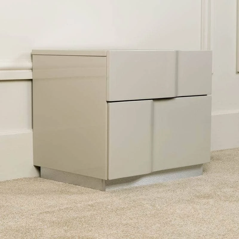 Verona Nightstand - Cashmere 6 Verona Nightstand - Cashmere - Image 4