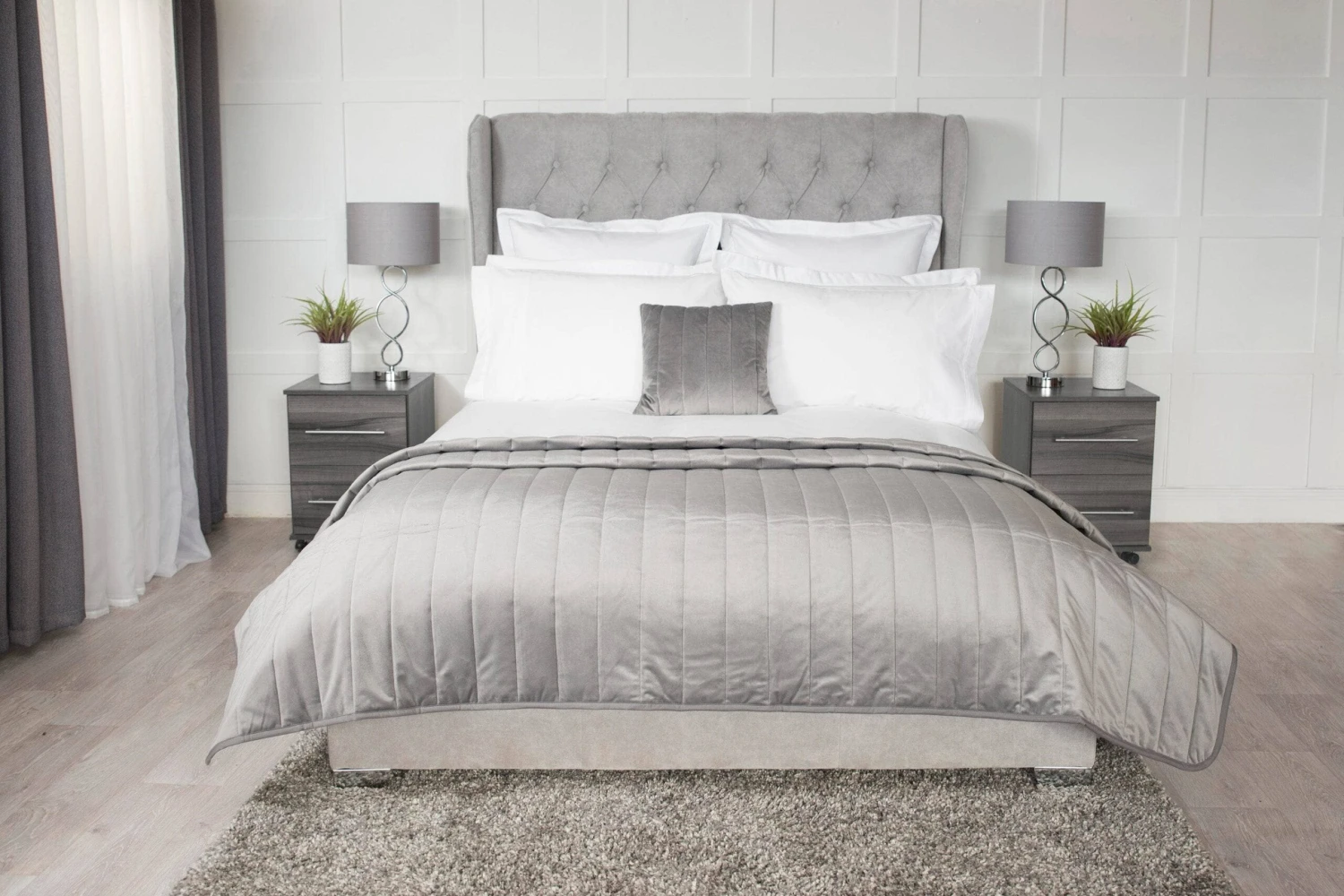 Verona Cushion - Charcoal 6 Verona Cushion - Charcoal - Image 4