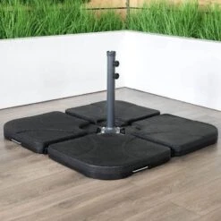 Weatherking 4 Piece Parasol Base 15L