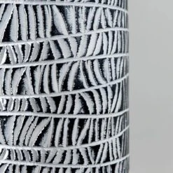 White & Black Tribal Pattern Vase - 40cm 11 White & Black Tribal Pattern Vase - 40cm -Taskers Sale Shop White Black Tribal Pattern Vase 40cm 3