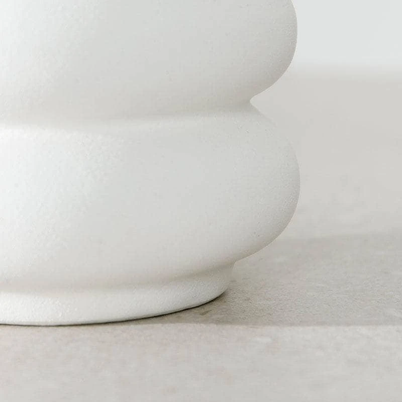 White Bubble Vase - 19.5cm 7 White Bubble Vase - 19.5cm - Image 5