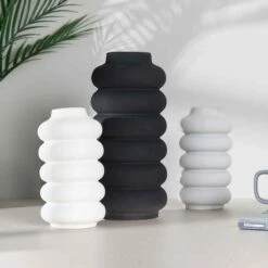 White Bubble Vase - 19.5cm 9 White Bubble Vase - 19.5cm -Taskers Sale Shop White Bubble Vase 19.5cm 4