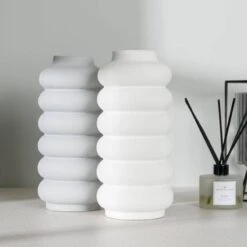 White Bubble Vase - 29.5cm 11 White Bubble Vase - 29.5cm -Taskers Sale Shop White Bubble Vase 29.5cm 4