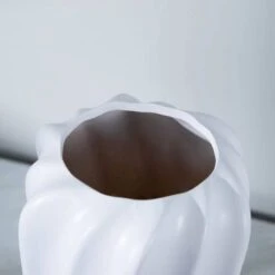 White Matte Paint Vase -13.5 X 24cm 9 White Matte Paint Vase -13.5 X 24cm -Taskers Sale Shop White Matte Paint Vase 13.5 x 24cm 3