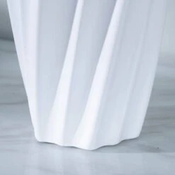 White Matte Paint Vase -13.5 X 24cm 10 White Matte Paint Vase -13.5 X 24cm -Taskers Sale Shop White Matte Paint Vase 13.5 x 24cm 4
