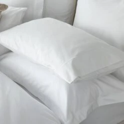 Egyptian Cotton Oxford Duvet Cover - White 9 Egyptian Cotton Oxford Duvet Cover - White -Taskers Sale Shop White Oxford Duvet Cover 3
