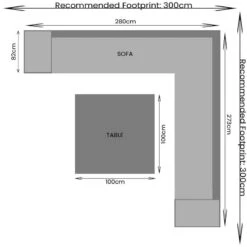 Zenn Sofa Set 27 Zenn Sofa Set -Taskers Sale Shop Zenn Corner Set Footprint