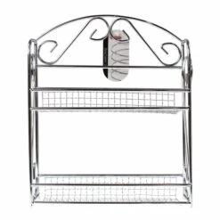 Apollo Chrome 10 Jar Spice Rack