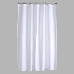 Aqualona White Shower Curtain