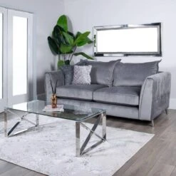Nantes 3 Seat Sofa - Grey