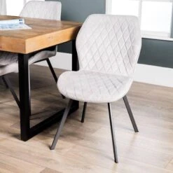Lincoln Extendable Dining Table With 6 Vancouver Silver Chairs -Taskers Sale Shop baker lincoln extending table 6 vancouver silver chairs 31188118077526