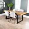 Lincoln Fixed Table & Vancouver Silver Chairs - Multiple Configurations -Taskers Sale Shop baker lincoln fixed table 4 vancouver silver chairs 31187546472534