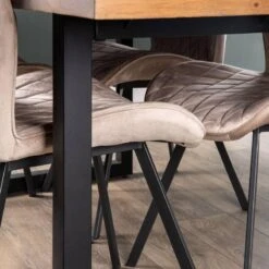 Lincoln Fixed Table & Chairs -Taskers Sale Shop baker lincoln fixed table 4 vancouver taupe chairs 31187815923798