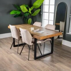 Lincoln Fixed Table & Chairs -Taskers Sale Shop baker lincoln fixed table 4 vancouver taupe chairs fixed table 4 vancouver taupe chairs 31187868450902