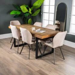 Lincoln Fixed Table & Chairs -Taskers Sale Shop baker lincoln fixed table 4 vancouver taupe chairs fixed table 6 vancouver taupe chairs 31187873005654