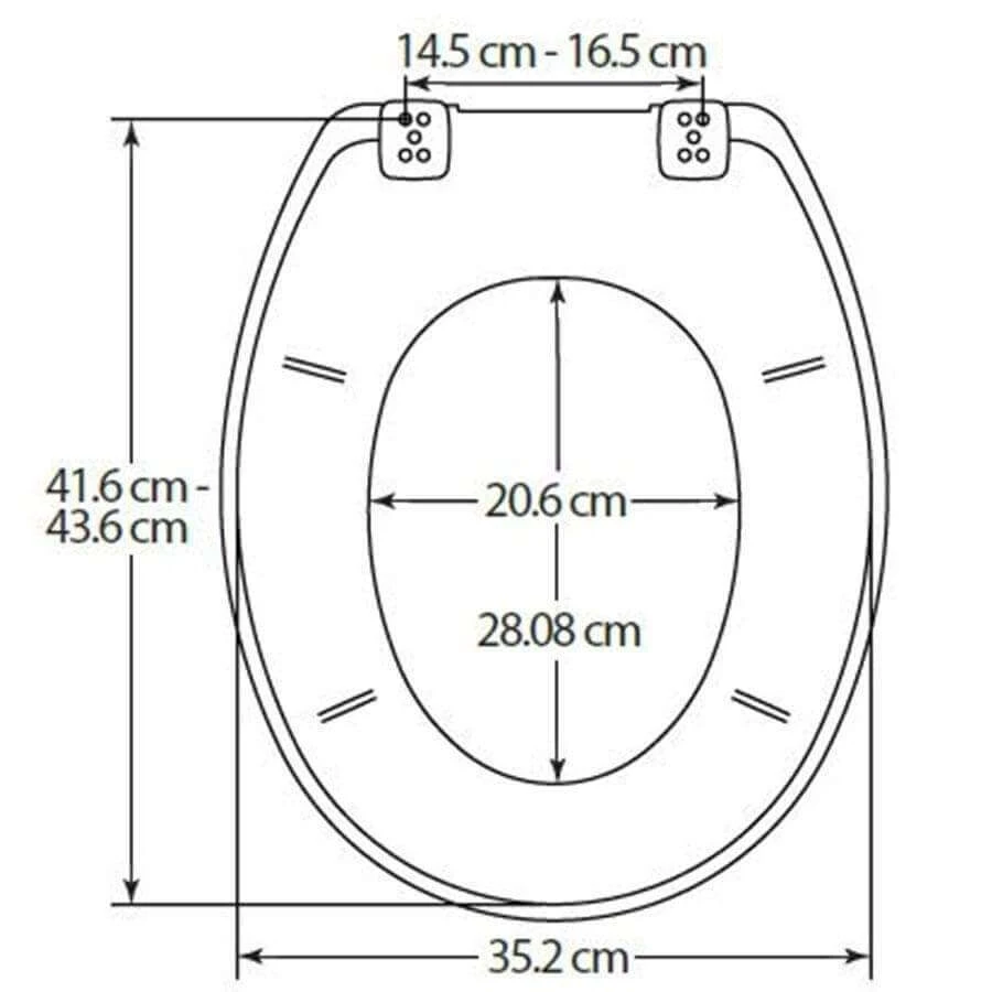 Bemis Buxton White Stay Tight Toilet Seat 4 Bemis Buxton White Stay Tight Toilet Seat - Image 2