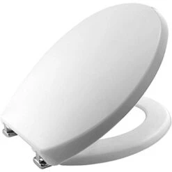 Bemis Buxton White Stay Tight Toilet Seat
