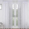 Birch Tree Voile Panel Curtain - White 2 Birch Tree Voile Panel Curtain - White -Taskers Sale Shop birch tree white voile panel curtain 13110783705174