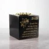 Black Memorial Flower Pot - Dad 2 Black Memorial Flower Pot - Dad -Taskers Sale Shop black memorial flower pot dad fischof df18112 d dad blk gld rose bowl 29820505030742