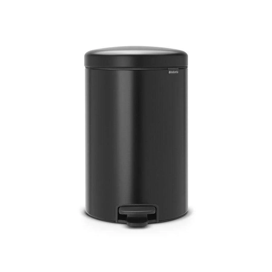 Brabantia Matt Black 20L Slow Close Pedal Bin 2 Brabantia Matt Black 20L Slow Close Pedal Bin
