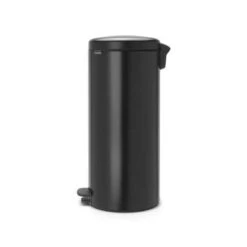 Brabantia Matt Black 30L Slow Close Pedal Bin