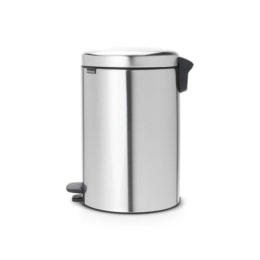 Brabantia Matt Steel Fingerprint Proof 20L Pedal Bin 4 Brabantia Matt Steel Fingerprint Proof 20L Pedal Bin - Image 2