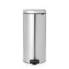 Brabantia Matt Steel Fingerprint Proof 30L Pedal Bin -Taskers Sale Shop brabantia matt steel fingerprint proof 30l pedal bin bbntia pedal bin 30l mat steel fproof 28784948215894