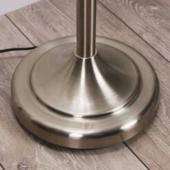 Malaga Floor Lamp Satin Chrome Cream Shade 9 Malaga Floor Lamp Satin Chrome Cream Shade -Taskers Sale Shop bybliss floor lamp satin chrome c w cream shade dar bybliss fl s chrome byb4946 w b 28758752428118