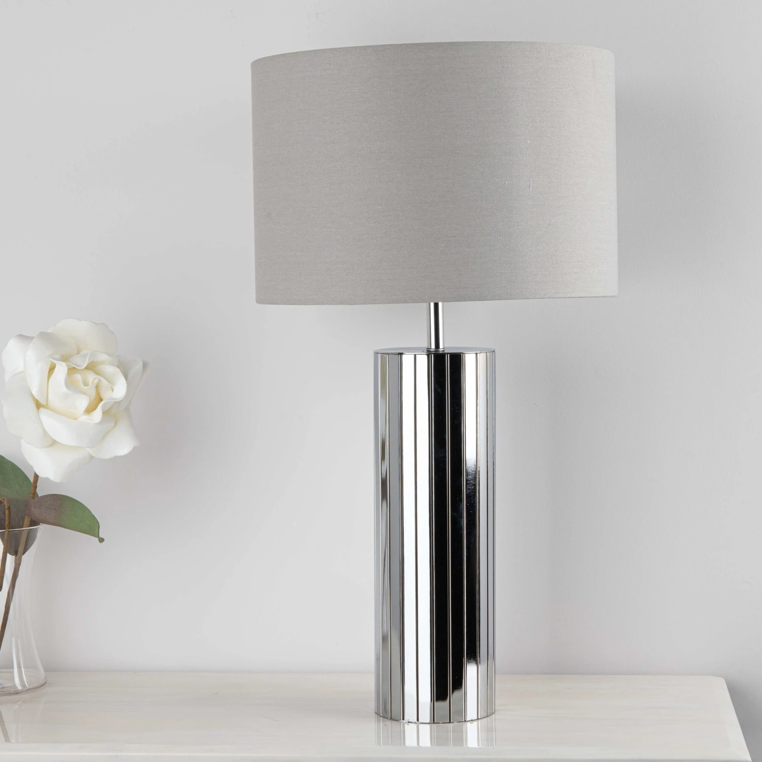 Albacete Polished Chrome Table Lamp 3 Albacete Polished Chrome Table Lamp